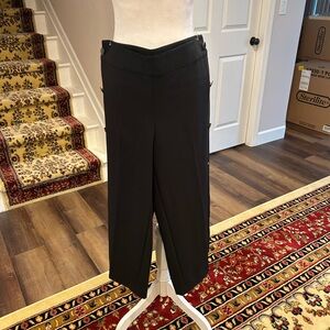 LOFT EUC Black Wide Leg Tailored Pants